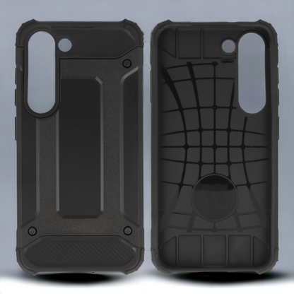 Silikonski ovitek "armor carbon" za Samsung Galaxy S23 Plus - Črna – Infostyle