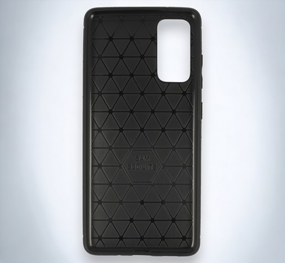 Ovitek "Carbon lite" za Samsung Galaxy S20 FE - Črna – Infostyle