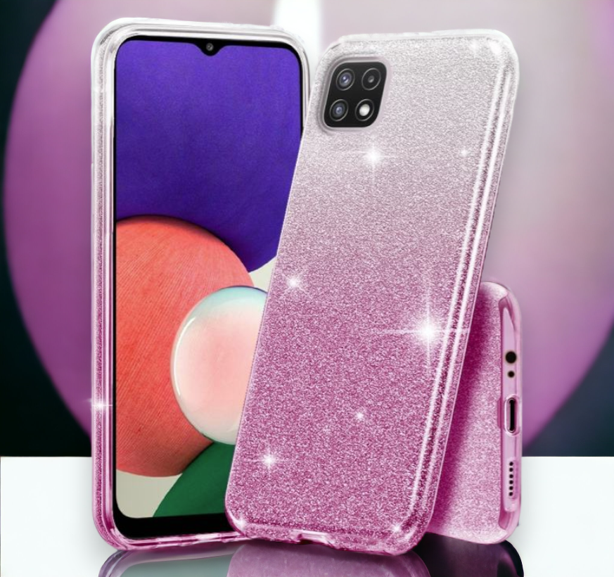 Silikonski ovitek "Bling" za Samsung Galaxy A33 5G – Infostyle – Črna / Silikon