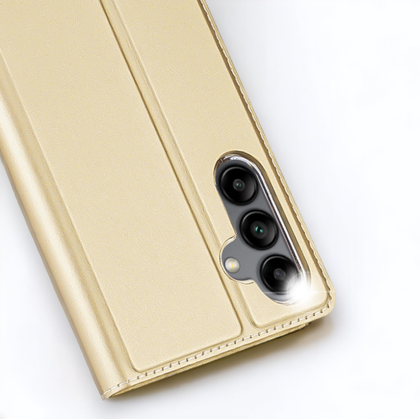 Premium preklopna torbica "SKIN Pro" za Samsung Galaxy A34 5G - Zlata – Dux Ducis