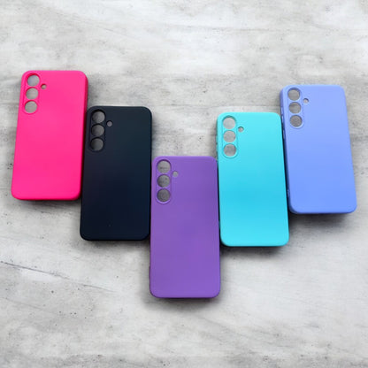 Silikonski ovitek "Softflex" za Samsung Galaxy S24 Plus – Techsuit – Črna / TPU silikon