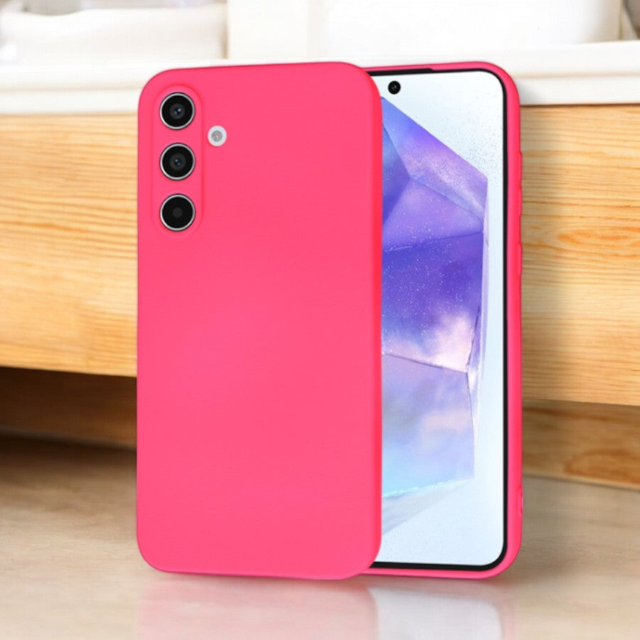 Silikonski ovitek "Softflex" za Samsung Galaxy A55 – Techsuit – Vijolična / TPU silikon