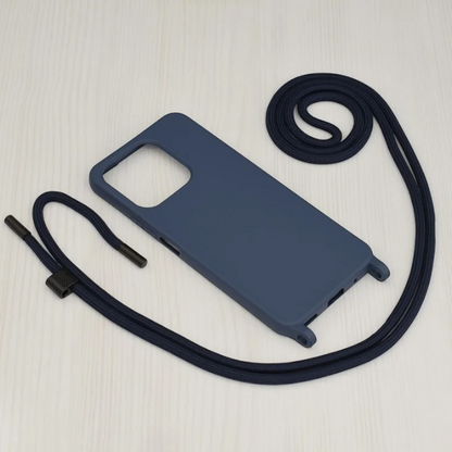 Silikonski ovitek "Crossbody Lanyard" za Honor X8a – Techsuit
