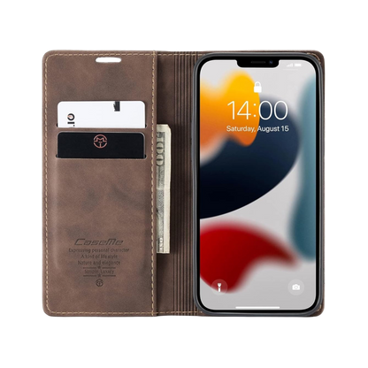 Preklopna torbica "mvced" za Xiaomi Mi 11x/ Poco F3/Redmi K40/Redmi K40 Pro – Temno rdeča