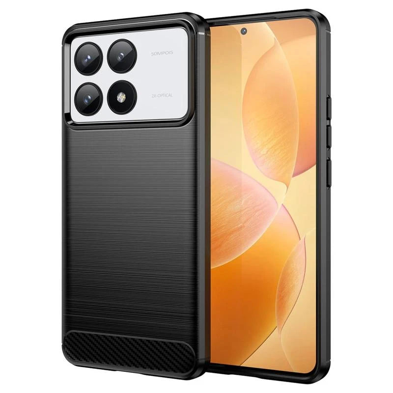 Ovitek za telefon "Carbon" za Xiaomi Poco F6 Pro/Redmi K70 – Infostyle