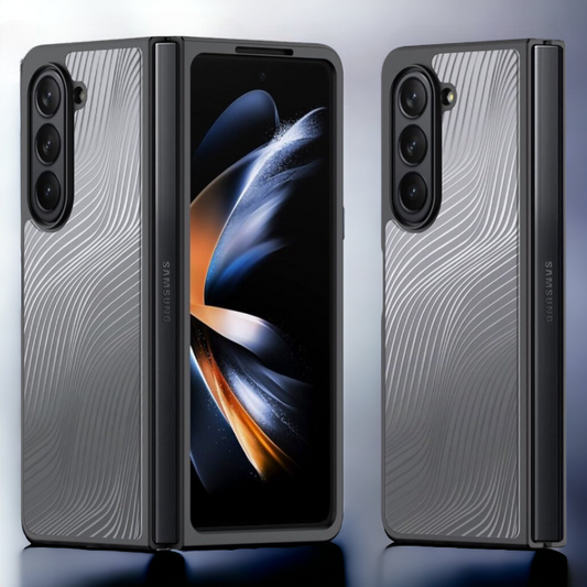 Ovitek "Aimo" za Samsung Galaxy Z Fold 5 5G – Dux Ducis – Črna / PC + TPU silikon