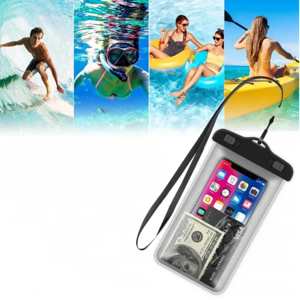 Vodoodporna vrečka za telefon - 16.5cm (max) – Techsuit