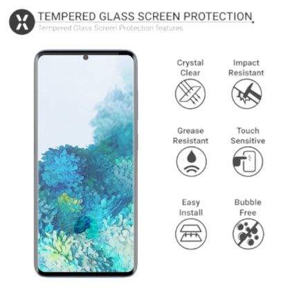 Zaščitno steklo za ekran + zaščita za kamero za Samsung Galaxy S20 – Infostyle