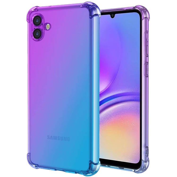 Silikonski ovitek "Colorit" za Samsung A05 vijolièna/modra – Infostyle – Vijolična