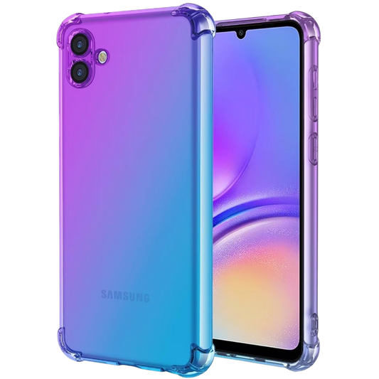 Silikonski ovitek "Colorit" za Samsung A05 vijolièna/modra – Infostyle – Vijolična