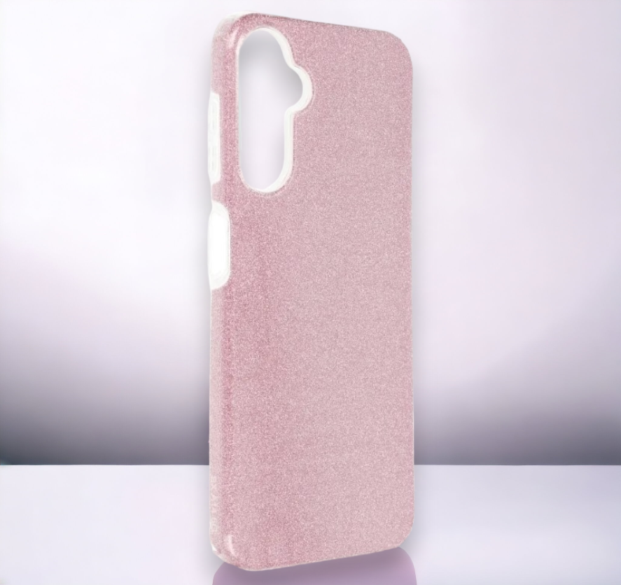 Ovitek "Shining" za Samsung Galaxy A34 5G - Roza – Infostyle – Svetlo roza / Silikon