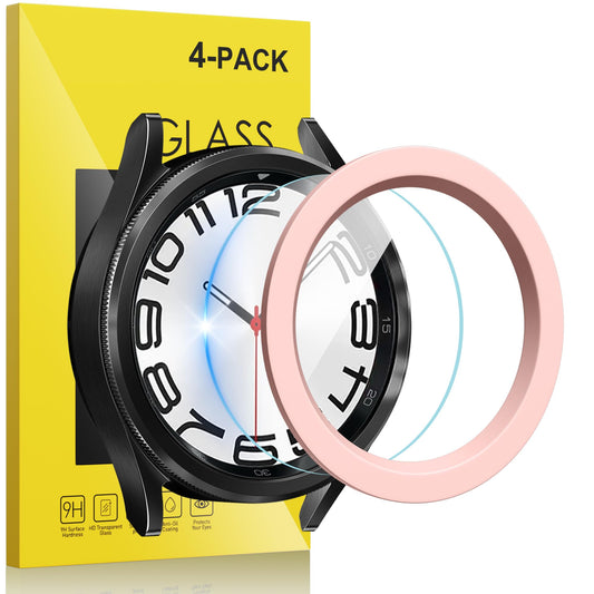 Zaštitno kaljeno staklo za Samsung Galaxy Watch 6 Classic 43 mm – paket od 4 komada