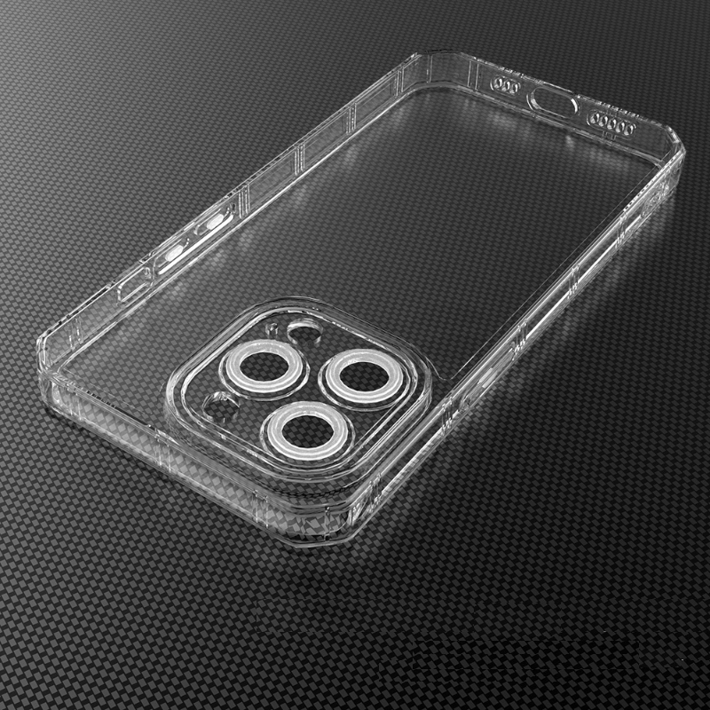 Silikonski ovitek "Armor Antishock" za Samsung Galaxy S23 Fe - transparent – Infostyle