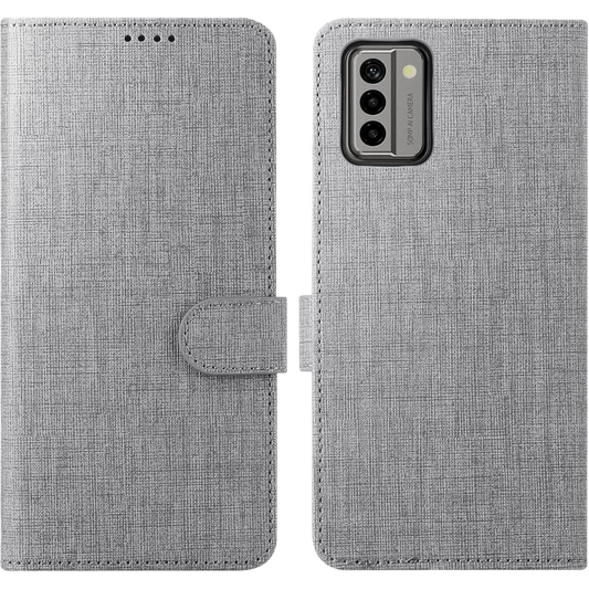 Preklopna torbica "foluu" za Nokia G22, siva – Siva