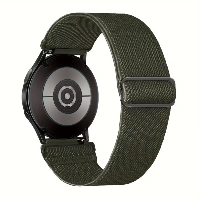 GBPOOT 22 mm najlonski remen za pametne satove (Huawei GT/GT2, Samsung Gear S3, Galaxy Watch 46 mm) - tamno zelena
