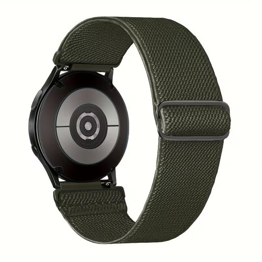 GBPOOT 22 mm najlonski remen za pametne satove (Huawei GT/GT2, Samsung Gear S3, Galaxy Watch 46 mm) - tamno zelena