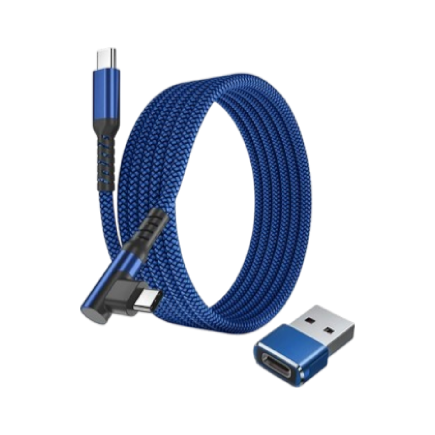 Basesailor USB-C na USB-C kabel 100W 2m z USB-A adapterjem moder