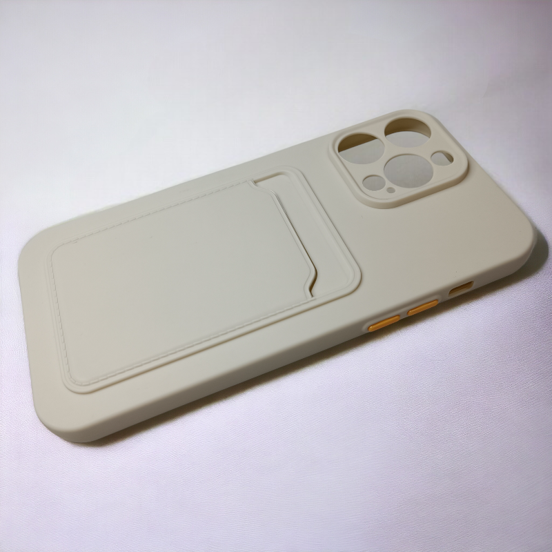 Silikonski ovitek "Card" za iPhone 14 Pro Max – Infostyle – Pastelno vijolična / TPU silikon
