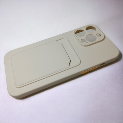 Silikonski ovitek "Card" za iPhone 14 Pro Max – Infostyle – Pastelno vijolična / TPU silikon