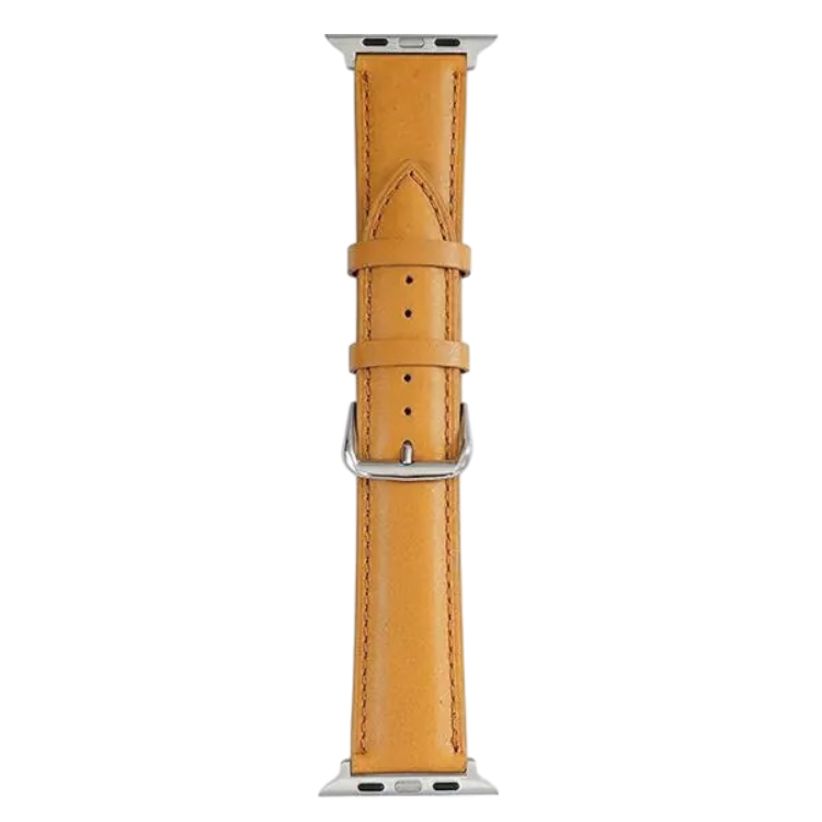 Pašček za Apple Watch 42/44/45/49mm, svetlo rjava – Beline