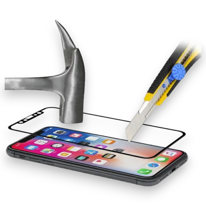 Zaščitno steklo "5D Full Glue" za Xiaomi Redmi 9C – Beline