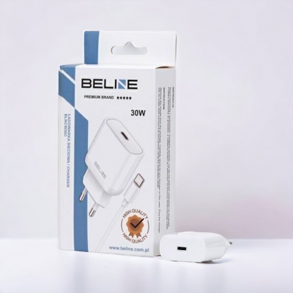 Komplet polnilec + kabel za hitro polnjenje USB C - 30W – Beline