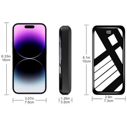 Bextoo Power Bank 27000 mAh s LCD zaslonom