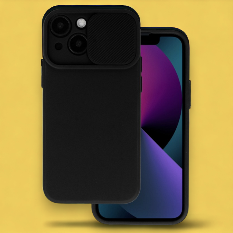 Silikonski ovitek "Camshield Soft" za iPhone 13 – Infostyle