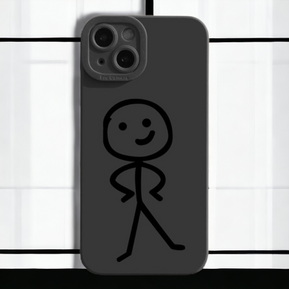 Silikonski ovitek "Funny Middle Finger" za iPhone 12 – Infostyle
