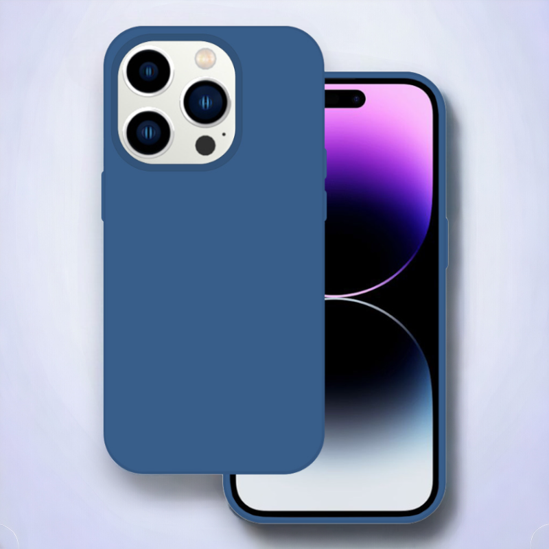 Silikonski ovitek "Premium" za iPhone 15 – Tel Protect – Svetlo roza / Silikon