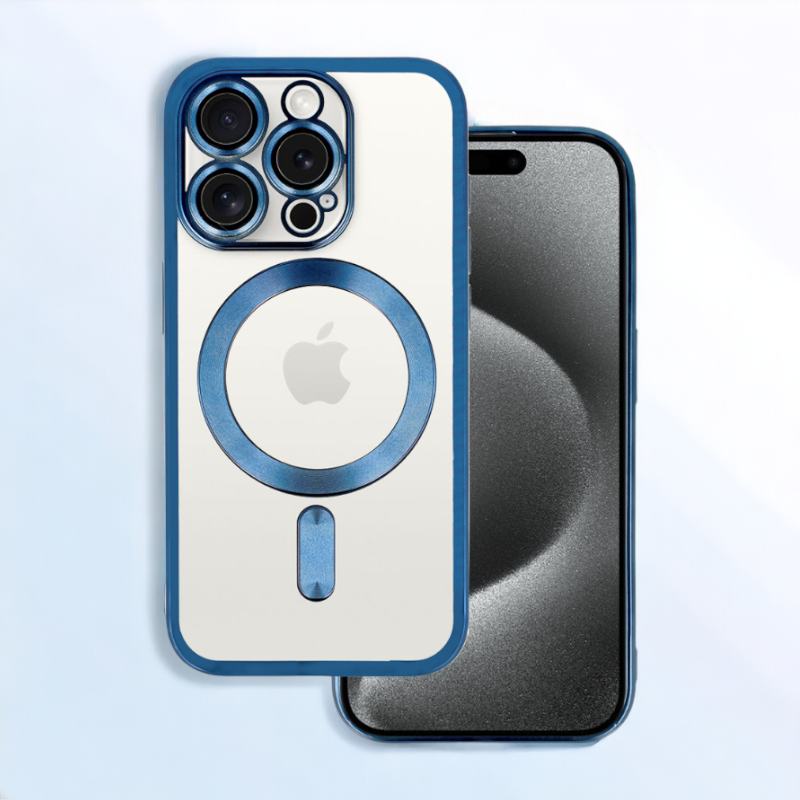 Ovitek "Metallic MagSafe" za iPhone 15 – Infostyle – Zlata / TPU silikon