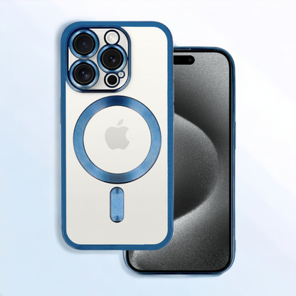 Ovitek "Metallic MagSafe" za iPhone 15 Plus – Infostyle – Zlata / TPU silikon