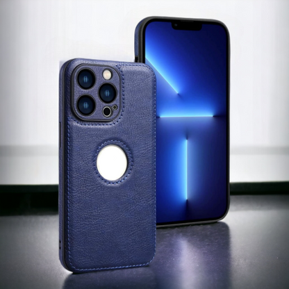 Ovitek "Leather" za iPhone 14 Pro Max – Infostyle – Rjava / Umetno usnje + TPU silikon