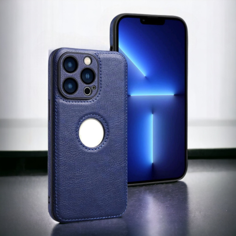 Ovitek "Leather" za iPhone 13 Pro – Infostyle – Rjava / Umetno usnje + TPU silikon