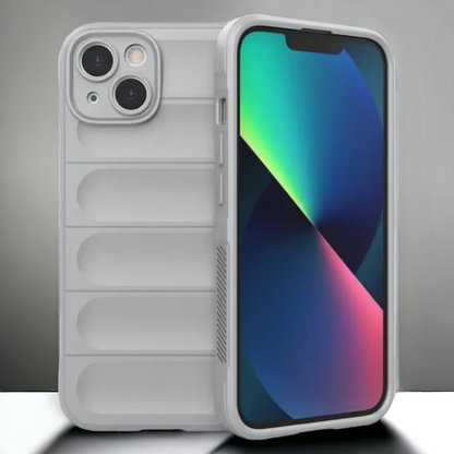 Silikonski ovitek "Valovi" za iPhone 7 / 8 – Infostyle – Temno roza / TPU silikon
