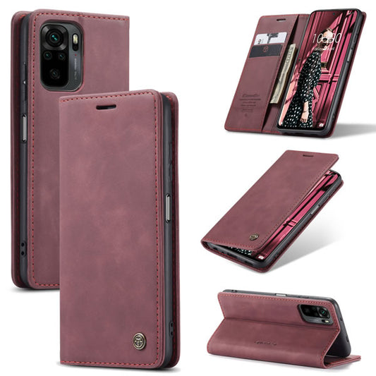 Preklopna torbica BigCousin za Xiaomi Mi 11 – bordo crvena