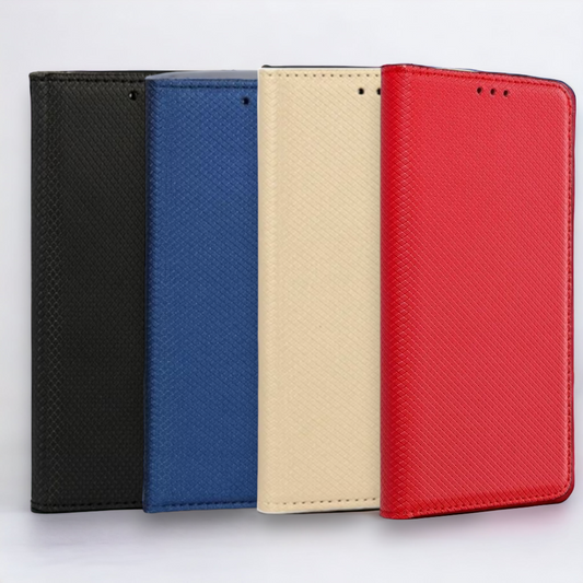 Preklopna torbica "magnet" za Xiaomi Redmi 10A – Infostyle – Črna / Ekološko usnje + TPU silikon