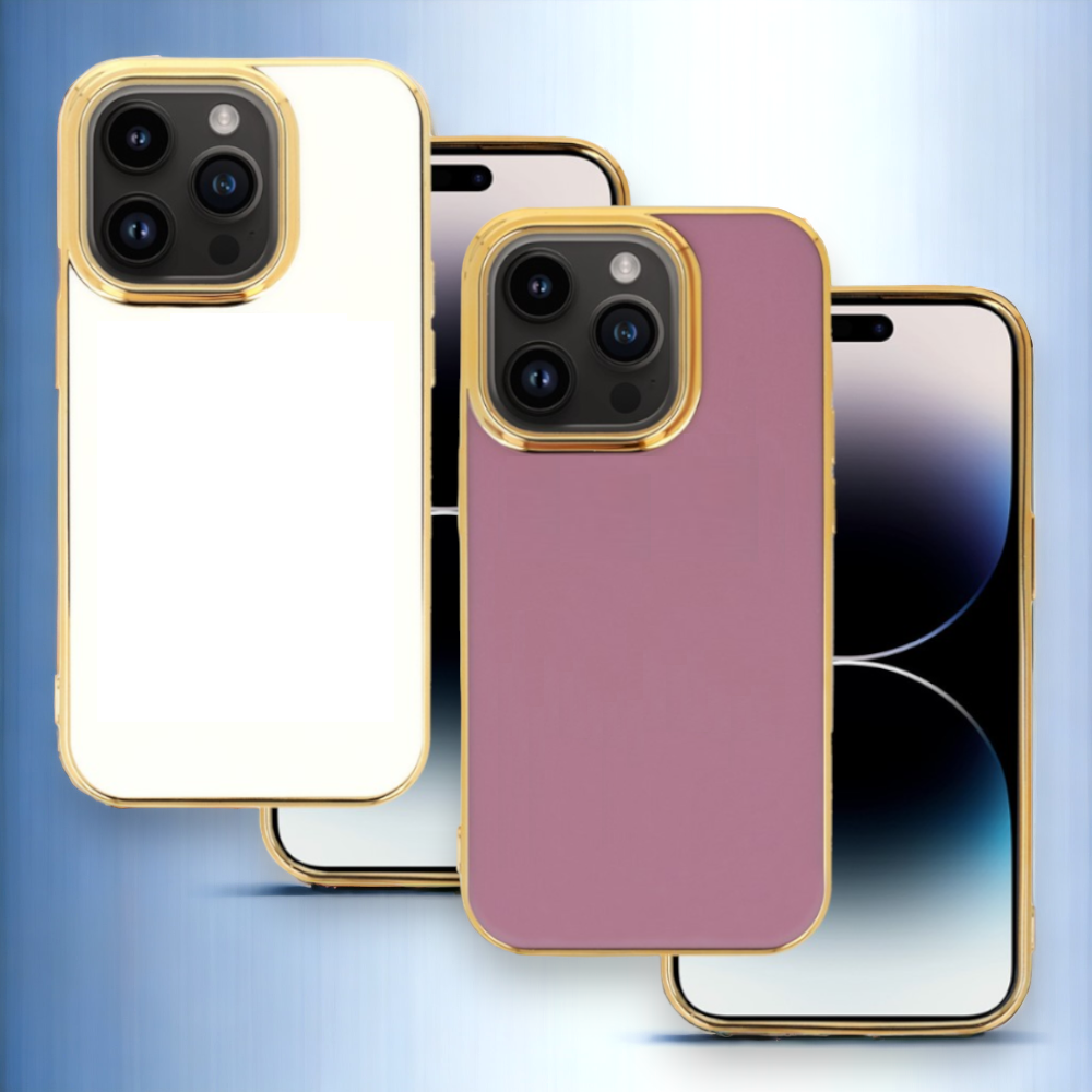 Silikonski ovitek "Beauty " za iPhone 14 Plus – Infostyle – Bela / TPU silikon
