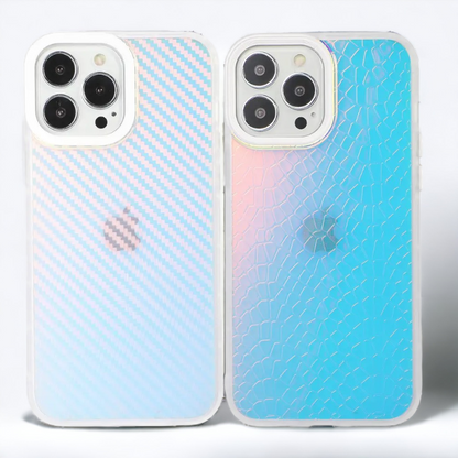 Silikonski ovitek "Holo" za iPhone 12 Pro Max - Bela – Infostyle – Bela / Stil 1 / TPU silikon
