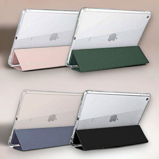 Preklopna torbica "Clear" za tablični računalnik Apple iPad Pro 11 2020/2021 – Mercury – Temno zelena / TPU silikon + mi