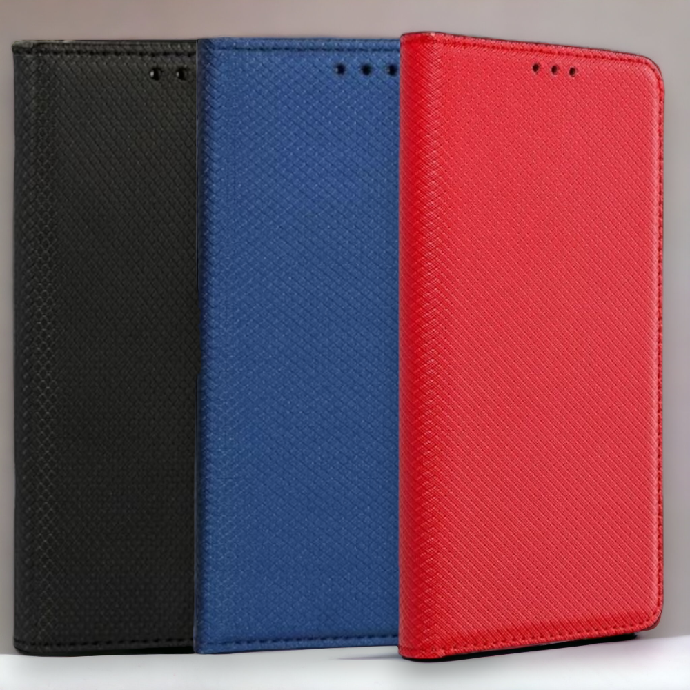 Preklopna torbica "magnet" za Xiaomi Poco M5S – Infostyle – Črna / Ekološko usnje + TPU silikon