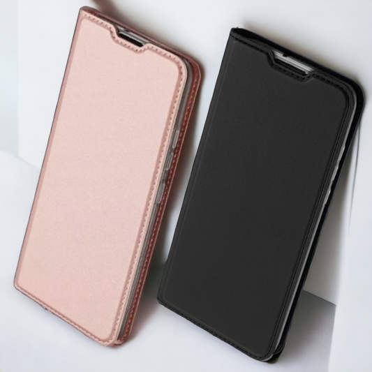 Premium preklopna torbica "SKIN Pro" za Samsung Galaxy XCover 5 – Dux Ducis – Svetlo roza / Umetno usnje + TPU silikon
