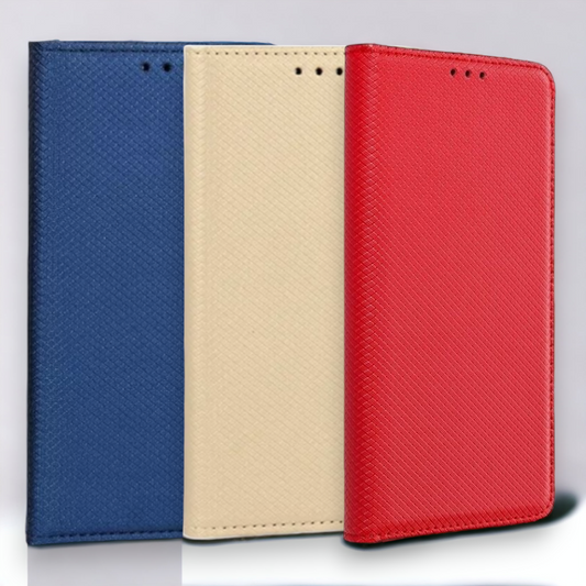 Preklopna torbica "magnet" za Realme GT2 Pro 5G – Infostyle – Temno modra / Ekološko usnje + TPU silikon