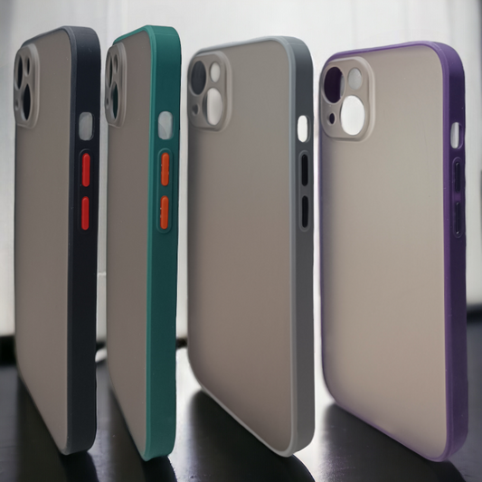Ovitek "Black View" za iPhone 14 – Infostyle – Temno zelena / PC + TPU silikon