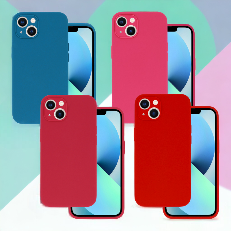 Silikonski ovitek "Lite" za Samsung Galaxy S21 Plus – Vennus – Temno rdeča / Silikon