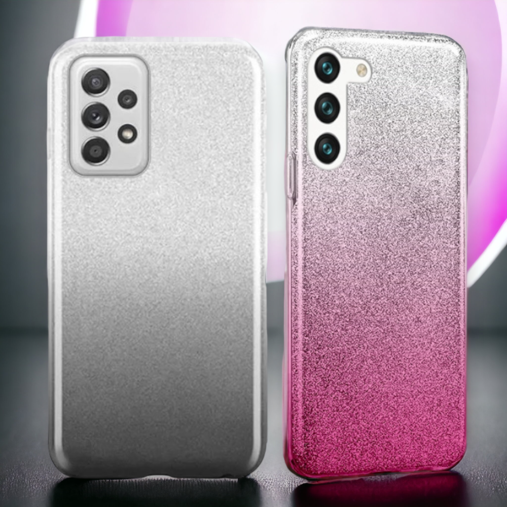 Silikonski ovitek "Bling" za Samsung Galaxy S23 Plus – Infostyle – Črna / Silikon