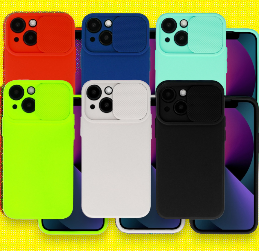 Silikonski ovitek "Camshield Soft" za Samsung Galaxy S22 Plus – Infostyle – Temno modra / TPU silikon