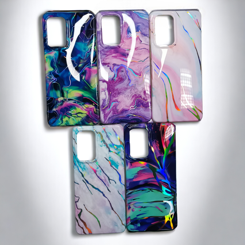 Silikonski ovitek "Color Marble" za Samsung Galaxy A53 5G – Infostyle – Svetlo roza / TPU silikon