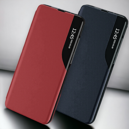 Pametna preklopna torbica za Xiaomi Redmi 10 – Infostyle – Temno modra / Ekološko usnje + PC