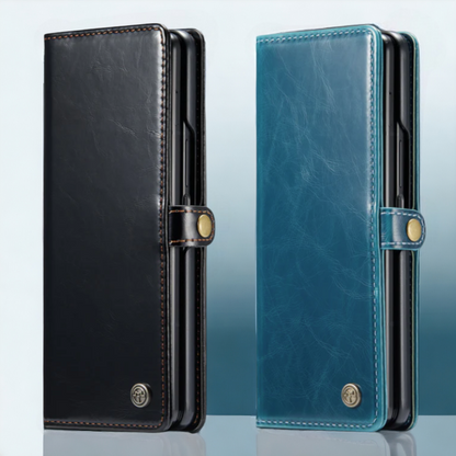 Preklopna torbica "Excelsior" za telefon Samsung Z Fold 3 – Nillkin – Črna / Umetno usnje + PC